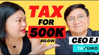 500k below ANNUAL SALES  BIR TAX TIPS for Online Sellers  Shopee Seller Tiktok Shop Seller Lazada [upl. by Maybelle]