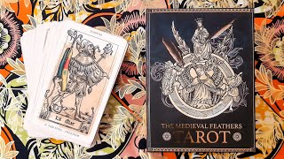 REVIEW  The Medieval Feathers Tarot [upl. by Airreis525]