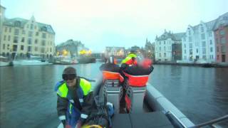 Timelaps  Weekend boat trip Trondheim  Stryn with Goldfish 29 RIB [upl. by Ozmo]