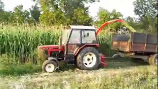 Zetor 6211 i Pottinger Mex OK Siliranje 2017 [upl. by Enyrb828]