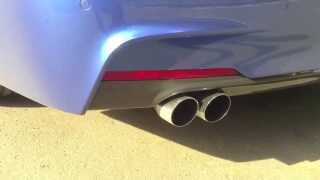 BMW F30 Eisenmann exhaust 320d [upl. by Drofnil448]