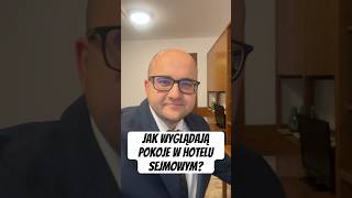 Jak wyglądają pokoje w hotelu sejmowym Sejm [upl. by Gaye]