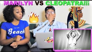 Epic Rap Battles of History quotCleopatra VS Marilyn Monroequot Reaction [upl. by Jews]