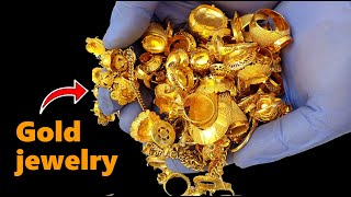 how to extract gold plated jewelry recovery [upl. by Marysa]