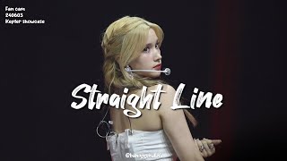 케플러 휴닝바히에 직캠 4K Straight Line Kep1er HUENING BAHIYYIH Kep1er Showcase Fan cam  240603 [upl. by Pleione22]