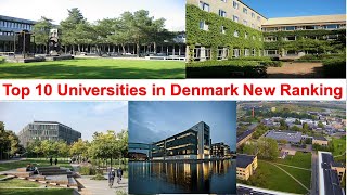 Top 10 UNIVERSITIES IN DENMARK New Ranking  University of Copenhagen Ranking [upl. by Esilec]