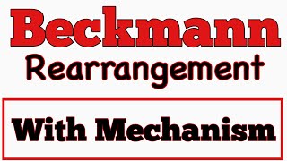 Beckmann Rearrangment with Mechanism  Very Easy Method [upl. by Skolnik]