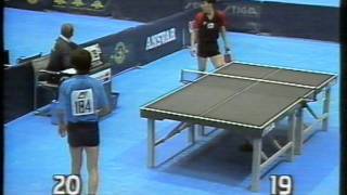 yoo nam kyo kim song hui soc table tennis 1989 [upl. by Fallon]