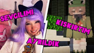 SEVGİLİME KIŞKIRTMA AYRILDIKminecraft craftrise bedwars [upl. by Sajet]