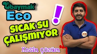 BAYMAK ECO KOMBİ SICAK SU VERMİYOR KOMBİ ÇALIŞMIYOR [upl. by Isak506]