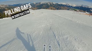 Pulling gaps in dorfgastein  ski tour 17 [upl. by Jacquenetta]