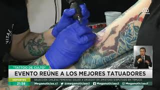 Tatto de culto Evento reunió a los mejores tatuadores [upl. by Enyawad]