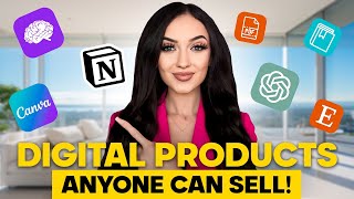 10 Digital Product Ideas YOU Can Sell Online amp Make MONEY  HOW TO START [upl. by Thomasine]