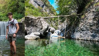 POZZE e CASCATE di Domaso ACQUA CRISTALLINA CO [upl. by Naziaf823]