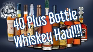 The Biggest Whiskey Haul Yet We Scored 40 Plus Whiskey For Bourbon Heritage Month [upl. by Yelraf577]