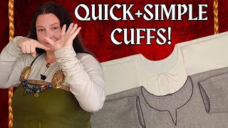 SIMPLE Techniques for DURABLE Cuffs Finish your SLEEVES in STYLE [upl. by Garaway]