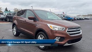 2017 Ford Escape SE Sport Utility Toledo Carleton Sylvania Temperance Petersburg Oregon [upl. by Yruama]