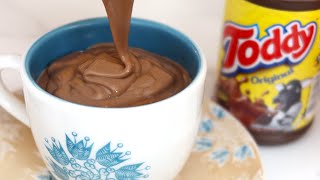 CHOCOLATE QUENTE CREMOSO COM TODDY  Nandu Andrade [upl. by Schulman153]