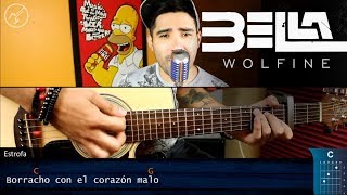 Bella Wolfine  Cover Acustico  Guitarra Christianvib [upl. by Garvey150]