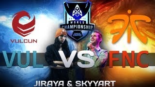 World Championship LCS  Vulcun vs Fnatic Groupe A  Skyyart amp Jiraya Vidéo FR [upl. by Aciretal]