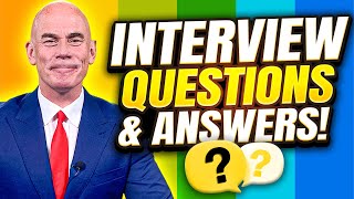 HOW TO ANSWER INTERVIEW QUESTIONS TOP 10 Job Interview Questions amp Answers INTERVIEW TIPS [upl. by Irah]