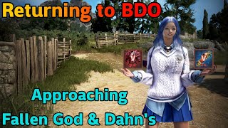 Black Desert  Diary  RNG Carried while Enchancing Fallen God amp Dahns  Part 3 [upl. by Mellitz504]