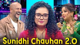 Sunidhi Chauhan 2O  Gun Guna Ye Gaana Re  Full Performance Reaction Indian Idol 15 [upl. by Qooraf]