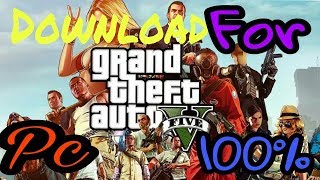 How To Download GTA 5 for PC 100 WORKING [upl. by Yatnahc]