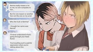 You Mean So Much To Me│KuroKen Trans Soulmate Au Part 4│Haikyuu Text Story [upl. by Brandt]