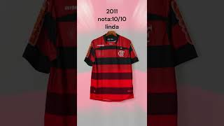 CAMISAS FLAMENGO 2000 A 2023 futebolbrasileiro flamengo shorts [upl. by Schoenberg]