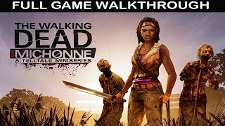 The Walking Dead Michonne Full Game Walkthrough  No Commentary [upl. by Atsirt]