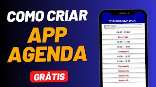 Criar App Agenda Grátis [upl. by Arun]