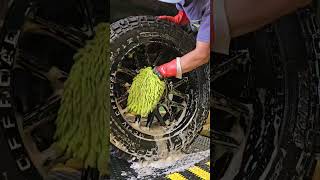 ASMR Grimy to Gleaming Wheel Clean [upl. by Haduj]