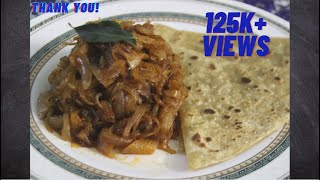 Onion Curry in Tamil I வெங்காய சம்பல் I Side Dish for Dosa Chapati Poori amp Roti I Vengaya Sambal [upl. by Lerrud]