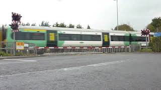 Roundstone level crossing West Sussex [upl. by Abbotsen]