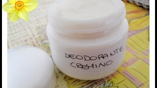 DEODORANTE cremino FAI DA TE ricetta SUPER FACILISSIMA ed efficace  Le Ricette di Jennifer [upl. by Sundberg]