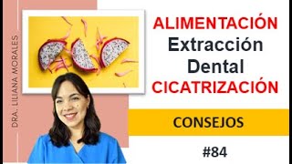 😱Cuándo y qué comer🍉después de EXTRACCIÓN de MUELA  cicatrización🍯 Episodio 84 [upl. by Enerual]