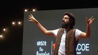 Think Globally Act Locally  Sarang Sathaye  TEDxSKNCOE [upl. by Gona]