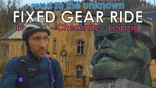 first fixed gear endurance ride 2024 Leipzig to Chemnitz and back [upl. by Leonid]