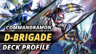 Digimon TCG TOP TIER DBrigade Commandramon Deck Profile amp Combo Guide BT10 amp EX03 Format [upl. by Deeanne387]