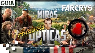 Far Cry 5  Análisis miras ópticas [upl. by Addy]