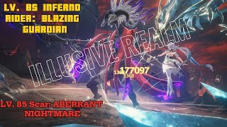 Illusive Realm Lv 85 Inferno Rider amp Scar Aberrant Nightmare Lv 80 Jinhsi [upl. by Sadler]