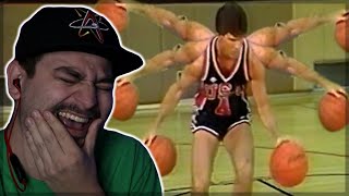 DADDY DRIBBLE 😂  YTP Too Much Dribbling With the Ballsketblab cs188 REACTION [upl. by Nongim]