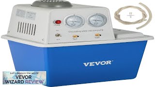 VEVOR Lab MultiPurpose Water Circulating Vacuum Pump15L with 2 OffGas TapsStainless Review [upl. by Honan59]