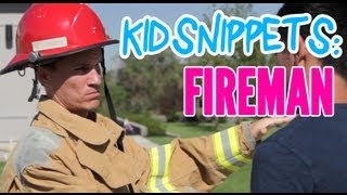 Kid Snippets quotFiremanquot Imagined by Kids [upl. by Ronda609]