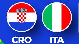 EA SPORTS FC 24Euro 2024 Croatia vs Italy Group B Round 3 full match gameplay [upl. by Einnok]