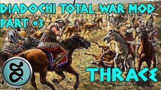 Diadochi Total War Mod Thrace Campaign New Troops [upl. by Josy57]