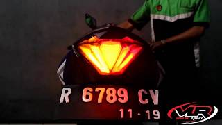 Stoplamp jpa eagle yamaha r25 mt25 mxking [upl. by Lymann]