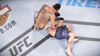 Tony Ferguson vs Justin Gaethje 2020 Full Fight EA SPORTS™ UFC® 3 [upl. by Ahkeber427]