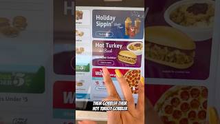 WaWa Gobbler Hot Turkey amp Mash foodreview holiday snacks [upl. by Najtsirk]